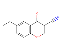 6-Isopropyl-4-oxo-4H-chromene-3-carbonitrile