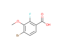 4-Bromo-2-fluoro-3-methoxybenzoic acid