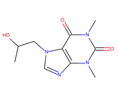 7-(2-Hydroxypropyl)-1,3-dimethyl-1H-purine-2,6(3H,7H)-dione