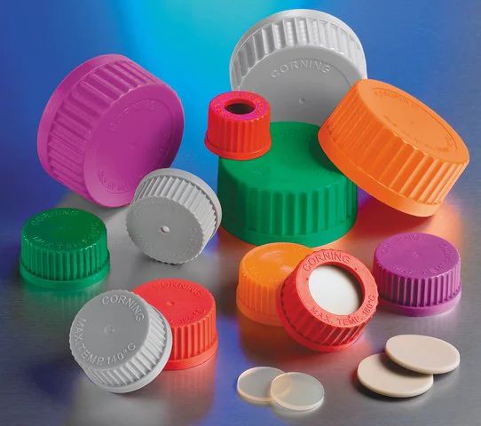 Vented cap for Corning<sup>®</sup> media storage bottles