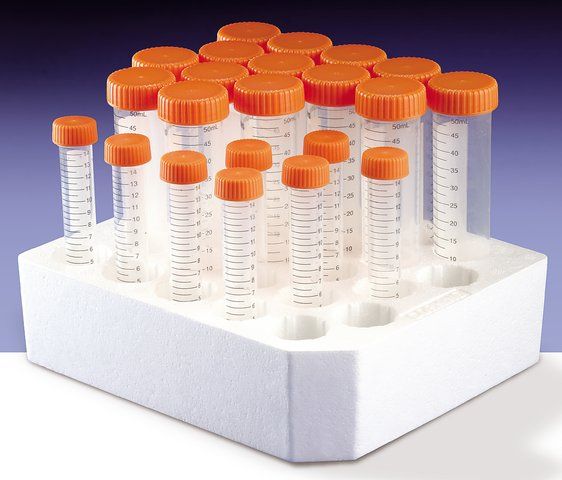 Corning<sup>®</sup> universal rack for 15 mL and 50 mL conical bottom centrifuge tubes