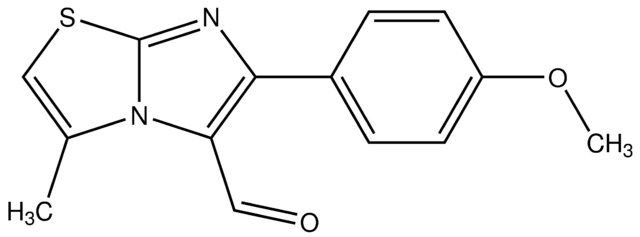 6-(4-Methoxyphenyl)-3-methylimidazo[2,1-<i>b</i>]thiazole-5-carbaldehyde