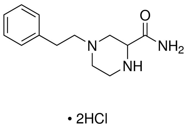 4-(2-Phenylethyl)-2-piperazinecarboxamide dihydrochloride