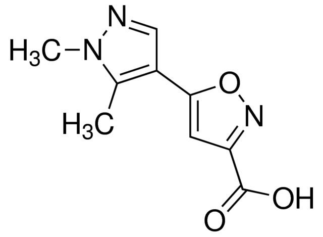 5-(1,5-dimethyl-1H-pyrazol-4-yl)-isoxazole-3-carboxylic acid