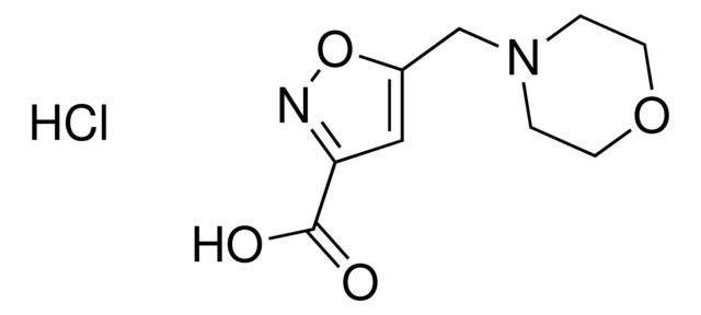 5-(morpholinomethyl)isoxazole-3-carboxylic acid hydrochloride