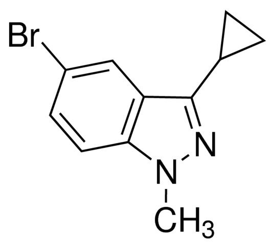 5-Bromo-3-cyclopropyl-1-methyl-1<i>H</i>-indazole