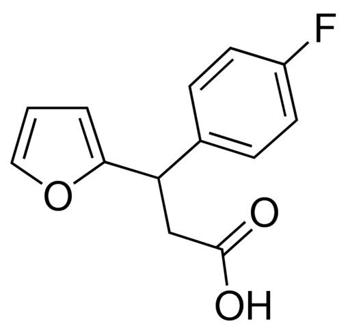 3-(4-Fluoro-phenyl)-3-furan-2-yl-propionic acid