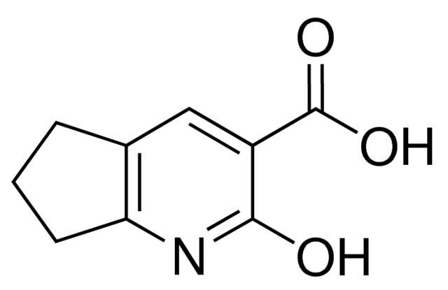 2-Hydroxy-6,7-dihydro-5<i>H</i>-cyclopenta[<i>b</i>]pyridine-3-carboxylic acid