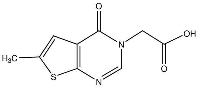 (6-Methyl-4-oxothieno[2,3-<i>d</i>]pyrimidin-3(4<i>H</i>)-yl)acetic acid