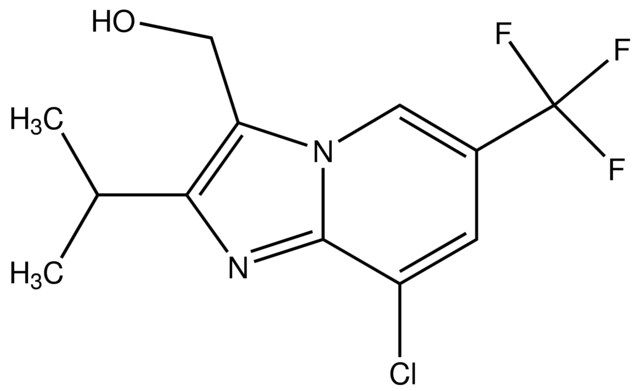 (8-Chloro-2-isopropyl-6-(trifluoromethyl)imidazo[1,2-<i>a</i>]pyridin-3-yl)methanol
