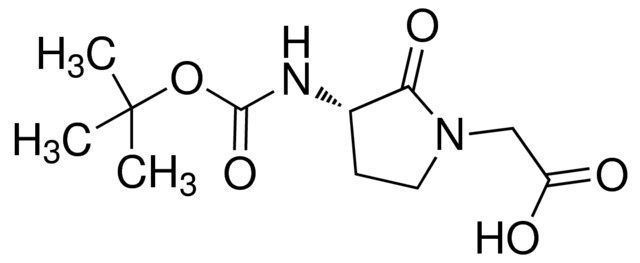 (<i>S</i>)-(3-<i>N</i>-Boc-amino-2-oxo-pyrrolidin-1-yl)-acetic acid