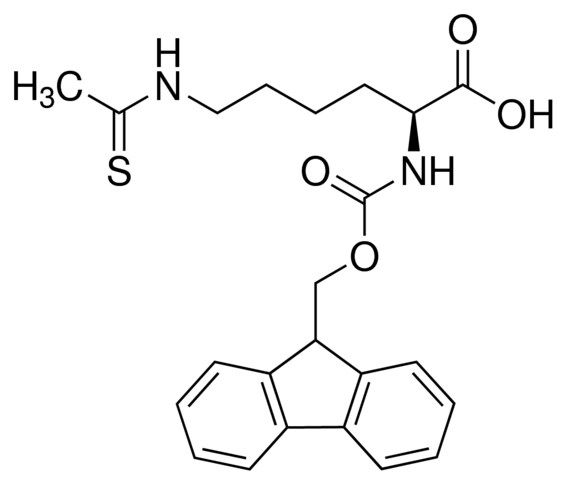 (<i>S</i>)-2-(((9<i>H</i>-Fluoren-9-yl)methoxy)carbonylamino)-6-ethanethioamidohexanoic acid