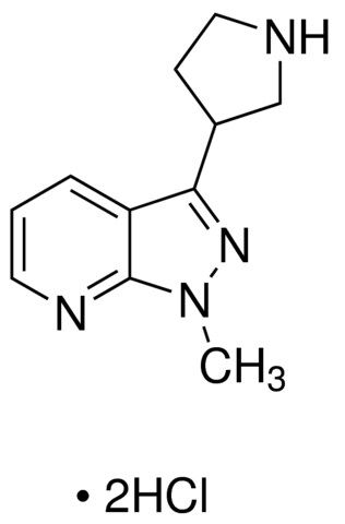 1-Methyl-3-(3-pyrrolidinyl)-1<i>H</i>-pyrazolo[3,4-<i>b</i>]pyridine dihydrochloride