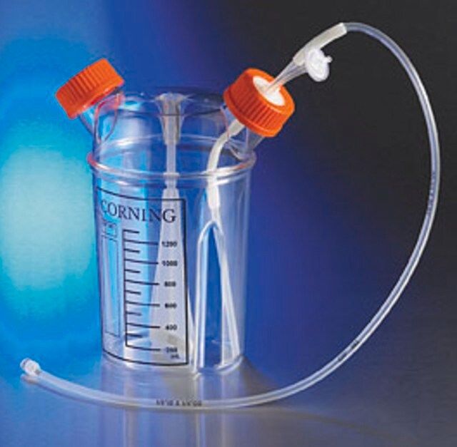 Corning<sup>®</sup> disposable spinner flask, with aseptic, 1 L