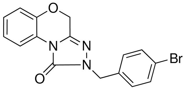 2-(4-BROMOBENZYL)-2,4-DIHYDRO-1H-[1,2,4]TRIAZOLO[3,4-C][1,4]BENZOXAZIN-1-ONE
