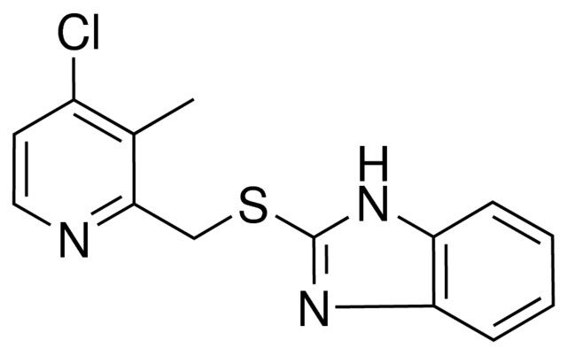 2-(((4-CHLORO-3-METHYL-2-PYRIDINYL)METHYL)THIO)-1H-BENZIMIDAZOLE