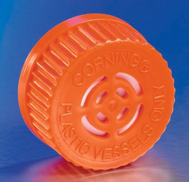 Corning<sup>®</sup> disposable vent cap for GL45 plastic spinner flasks