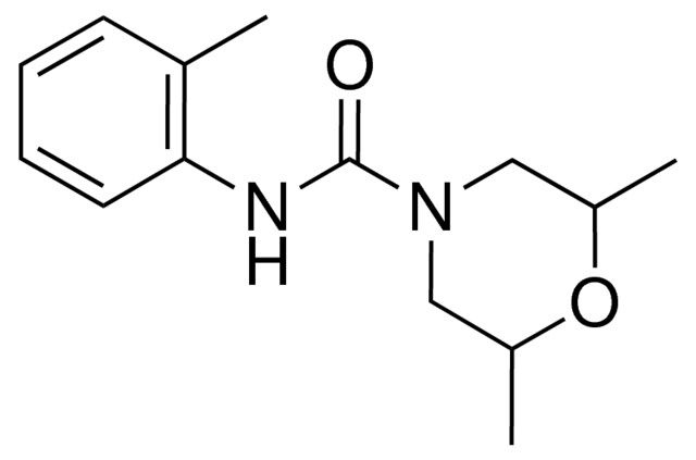 4-(N-(O-TOLYL)CARBAMOYL)-2,6-DIMETHYLMORPHOLINE