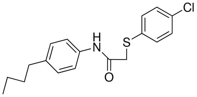 4'-BUTYL-2-(4-CHLOROPHENYLTHIO)ACETANILIDE