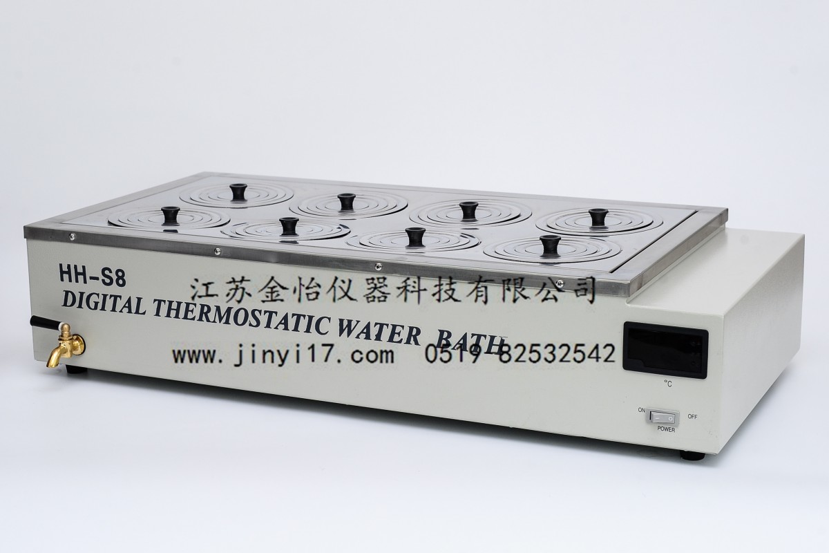 HH-S8数显双列八孔水浴锅图片