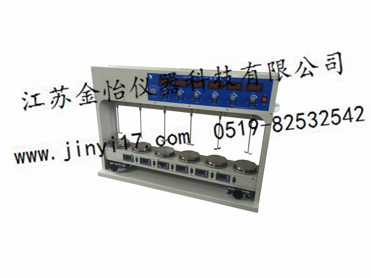 JJ-3A六连数显电动搅拌器图片