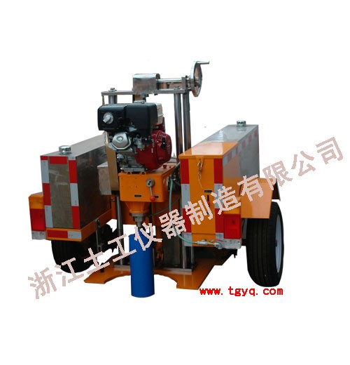 STHZ-40型拖车式取芯机图片