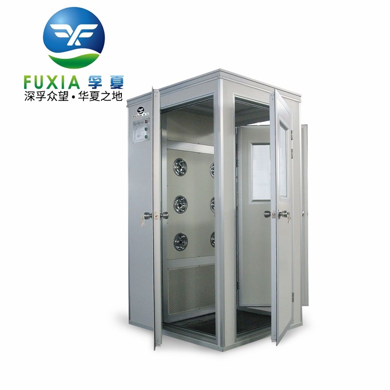 FLB-1D型单人单吹转角风淋室图片