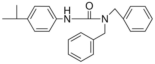 1,1-DIBENZYL-3-(4-ISOPROPYL-PHENYL)-UREA
