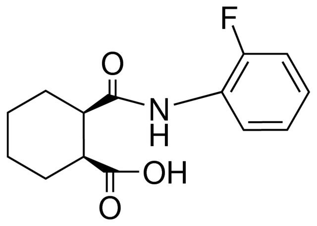 CIS-N-(2-FLUOROPHENYL)HEXAHYDROPHTHALAMIC ACID