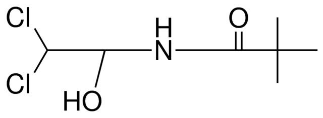 N-(2,2-DICHLORO-1-HYDROXY-ETHYL)-2,2-DIMETHYL-PROPIONAMIDE