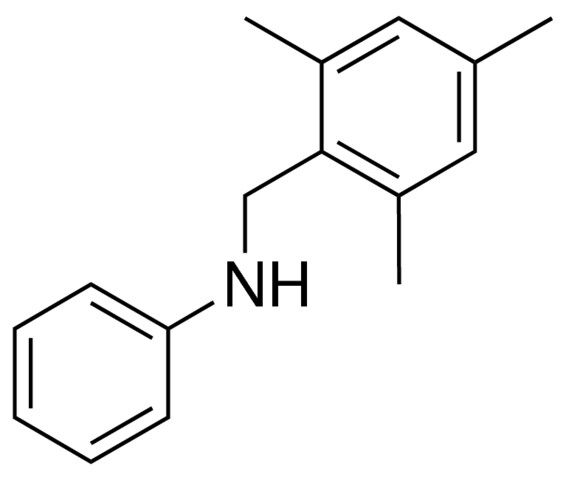 N-(2,4,6-TRIMETHYLBENZYL)ANILINE
