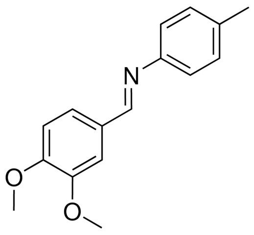 N-(3,4-DIMETHOXYBENZYLIDENE)-P-TOLUIDINE