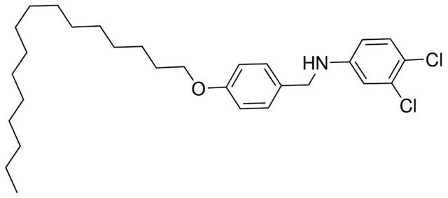 N-(3,4-DICHLOROPHENYL)-4-(HEXADECYLOXY)-BENZYLAMINE