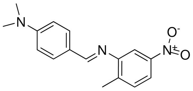N-(4-(DIMETHYLAMINO)BENZYLIDENE)-2-METHYL-5-NITROANILINE