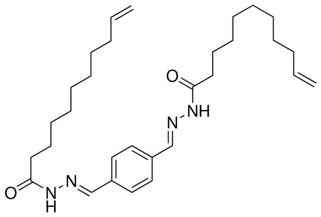 N,N'-TEREPHTHALYLIDENEBIS(10-UNDECENOIC HYDRAZIDE)