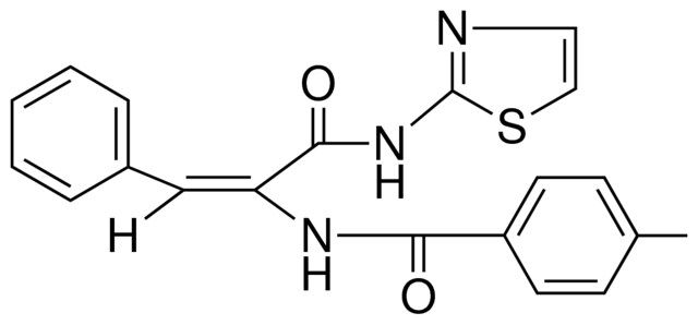 4-METHYL-N-(2-PHENYL-1-(THIAZOL-2-YLCARBAMOYL)-VINYL)-BENZAMIDE