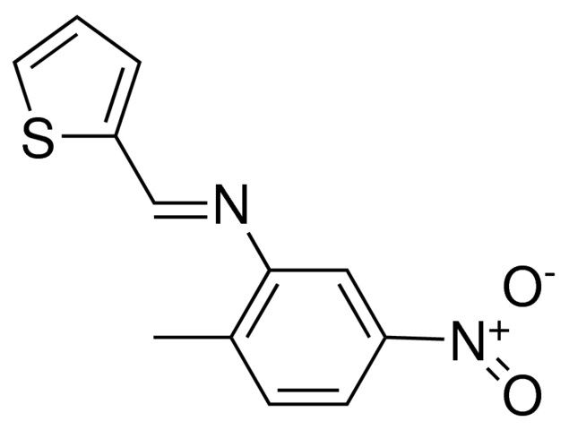 5-NITRO-N-(2-THIENYLMETHYLENE)-O-TOLUIDINE
