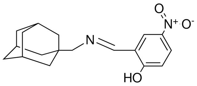2-((ADAMANTAN-1-YLMETHYLIMINO)-METHYL)-4-NITRO-PHENOL