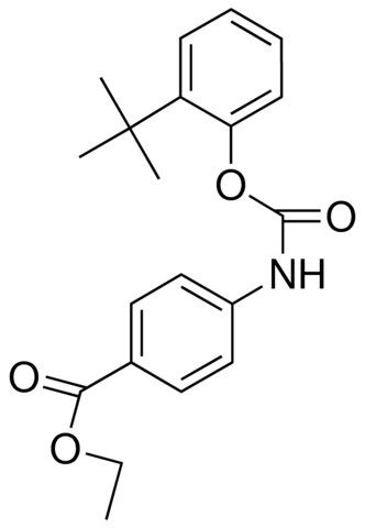 2-TERT-BUTYLPHENYL N-(4-(ETHOXYCARBONYL)PHENYL)CARBAMATE