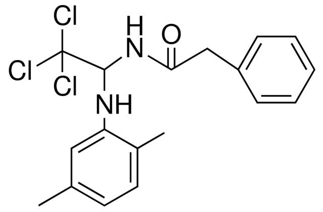 2-PHENYL-N-(2,2,2-TRICHLORO-1-(2,5-DIMETHYL-PHENYLAMINO)-ETHYL)-ACETAMIDE