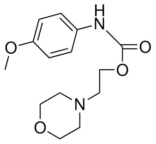2-MORPHOLINOETHYL N-(4-METHOXYPHENYL)CARBAMATE
