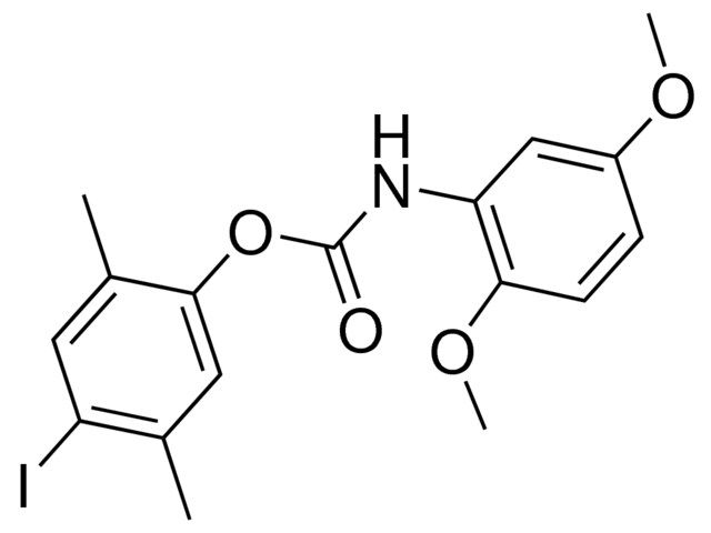 2,5-DIMETHYL-4-IODOPHENYL N-(2,5-DIMETHOXYPHENYL)CARBAMATE