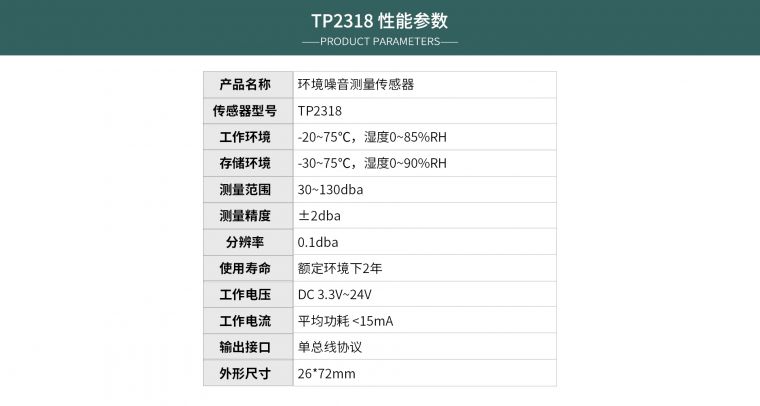 噪音传感器