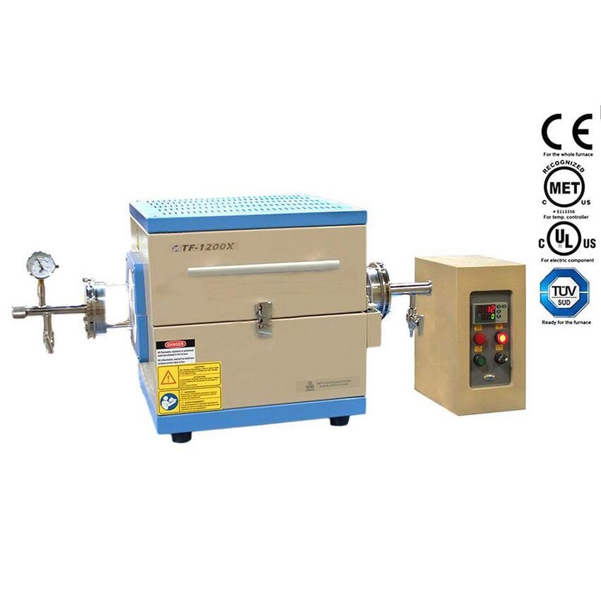 OTF-1200X-5S小型开启式管式炉图片