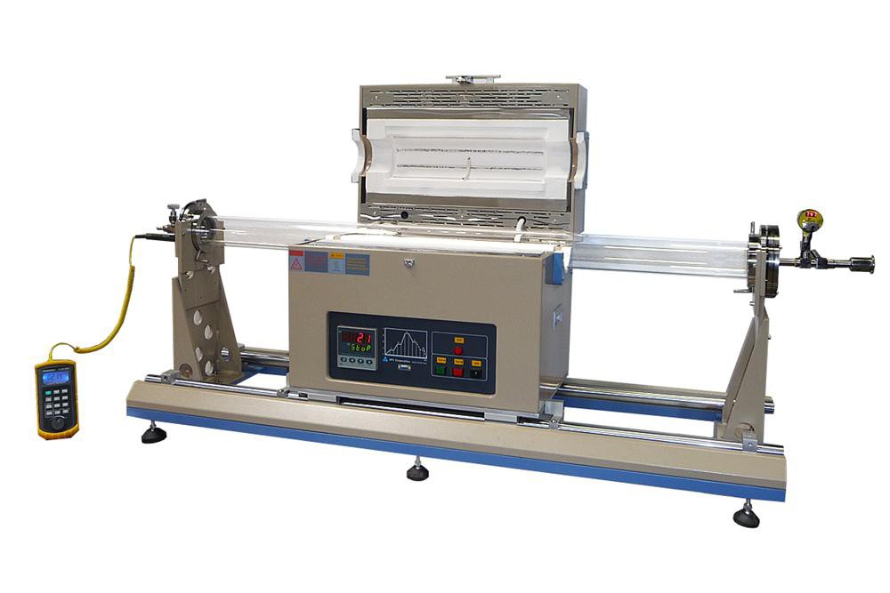 1200℃单管滑动快速加热冷却炉OTF-1200X-80SL图片