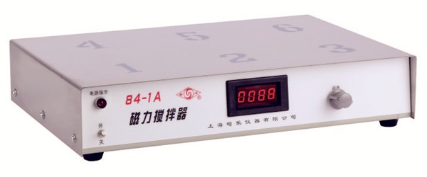 84-1A六工位(数显)多工位磁力搅拌器图片