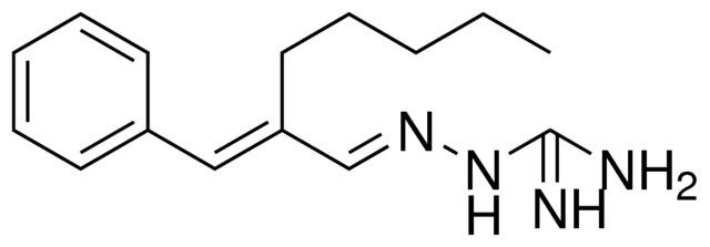 1-(BETA-PENTYLCINNAMYLIDENEAMINO)GUANIDINE