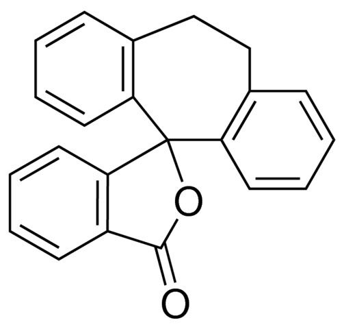 10,11-DIHYDROSPIRO(5H-DIBENZO(A,D)CYCLOHEPTENE-5,1'-PHTHALAN)-3'-ONE