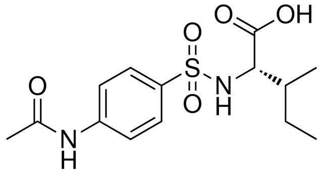 2-(4-ACETYLAMINO-BENZENESULFONYLAMINO)-3-METHYL-PENTANOIC ACID