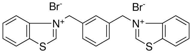 3-[3-(1,3-BENZOTHIAZOL-3-IUM-3-YLMETHYL)BENZYL]-1,3-BENZOTHIAZOL-3-IUM DIBROMIDE